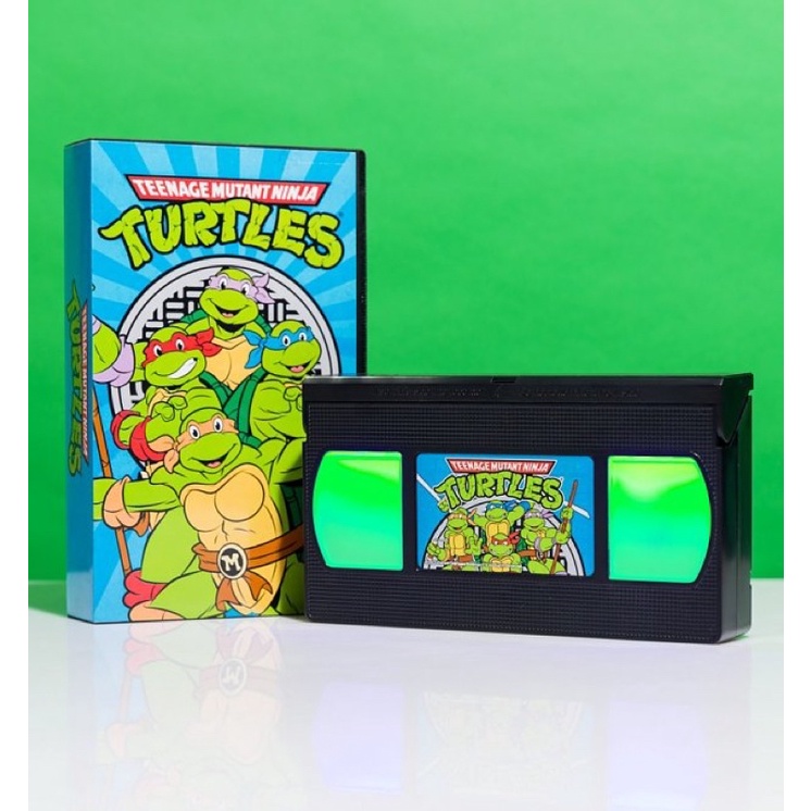 《國際代購》美國正版忍者龜  卡帶 錄影帶 VHS 夜燈