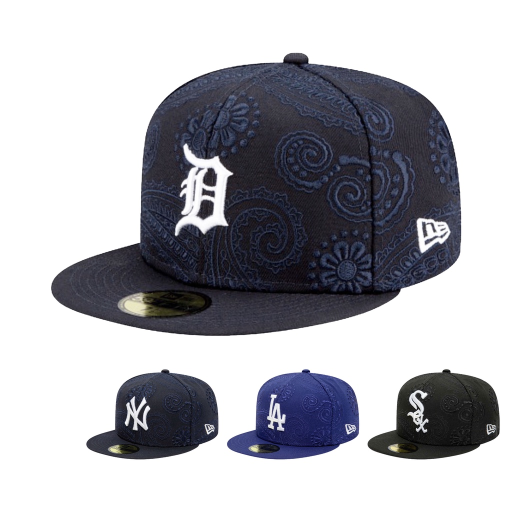 NEW ERA 59FIFTY 5950 MLB SWIRL 漩渦 變形蟲 白襪 老虎 道奇 洋基 全封帽 大谷翔平