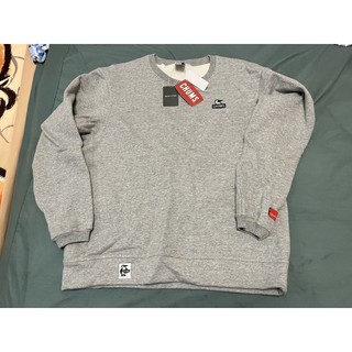 Chums freak’s store 厚磅 長袖 t 麻灰