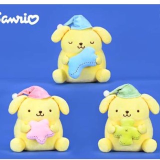 布丁狗娃娃 三麗鷗~布丁狗睡帽 三麗鷗 Sanrio 大娃娃 療癒娃娃 絨毛娃娃正版 布丁狗玩偶 生日禮物