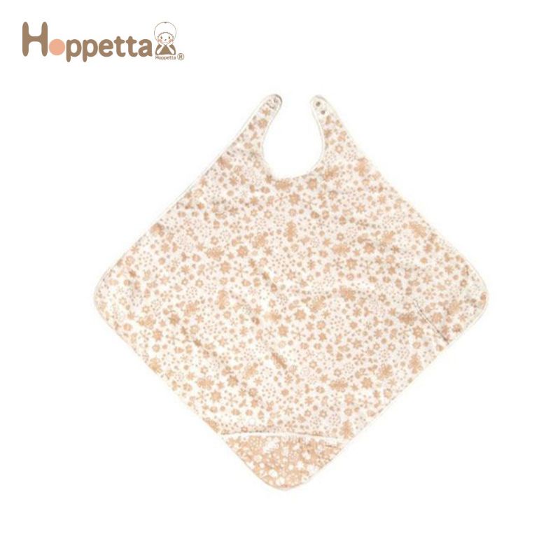 最後一件特價 賣完就沒有了❤️ Hoppetta 日本 有機棉 軟綿綿 雪花 浴巾 圍裙 純棉浴巾
