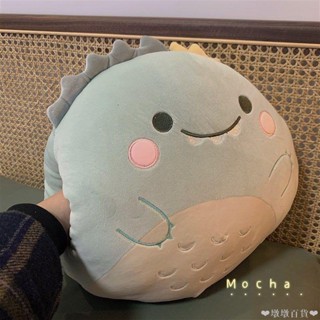 【限時免運】ins少女心柔軟恐龍可愛毛絨玩具冬季保暖小熊暖手抱枕企鵝插手捂 暖手枕 插手枕 靠墊 午睡枕
