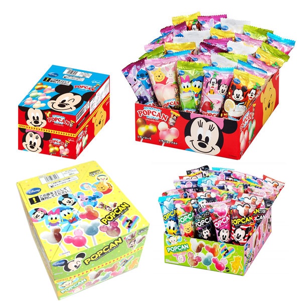 日本 glico 固力果 迪士尼棒棒糖 整盒30支