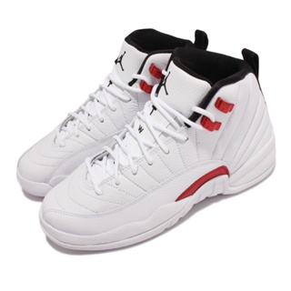 AIR JORDAN 12 RETRO GS 白紅 大童 女鞋 AJ12 153265-106 【S.E運動】