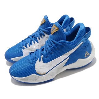 NIKE籃球鞋 Nike FREAK2 GS 藍白 籃球鞋 運動鞋 明星鞋 CZ4117408