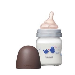 Combi真實含乳寬口玻璃奶瓶_120ml 新生兒適用