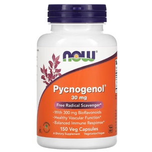 NOW Foods, Pycnogenol 碧蘿芷，30 毫克，150 粒素食膠囊