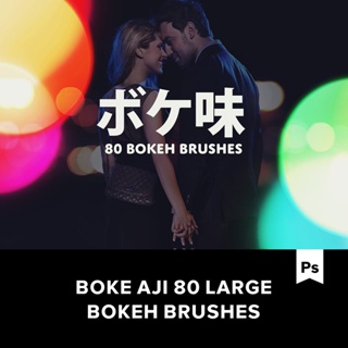 Photoshop筆刷 | 80款散景效果PS筆刷合集 Boke Aji Bokeh Brushes