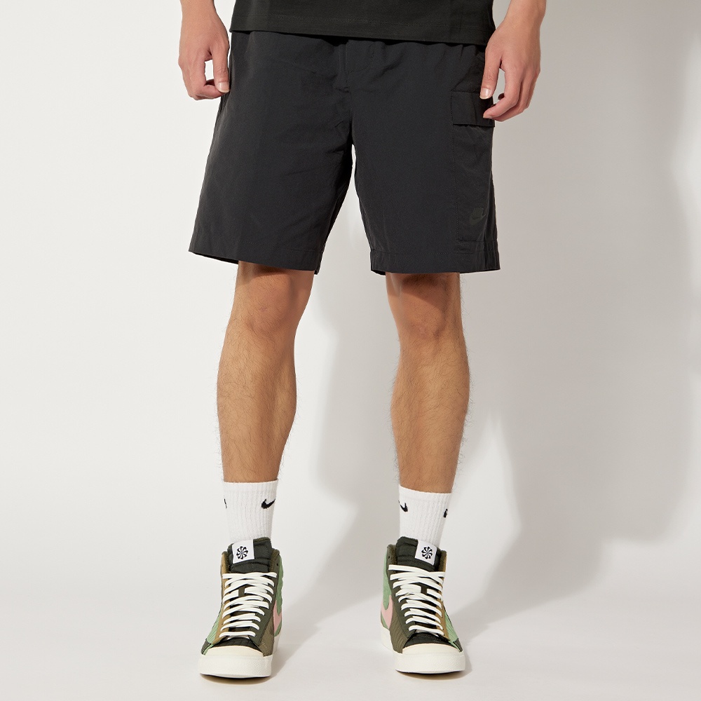 Nike AS M NSW UTILITY SHORT 男 黑 運動 休閒 短褲 DM6616-010