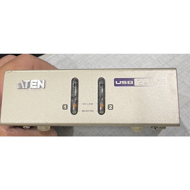 二手/KVM電腦切換器 ATEN 宏正 CS72U USB 2埠