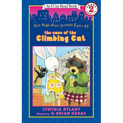 The High-Rise Private Eyes #2: The Case Of The Climbing Cat (1書+1CD) 韓國Two Ponds版(有聲書)/Cynthia Rylant【三民網路書店】