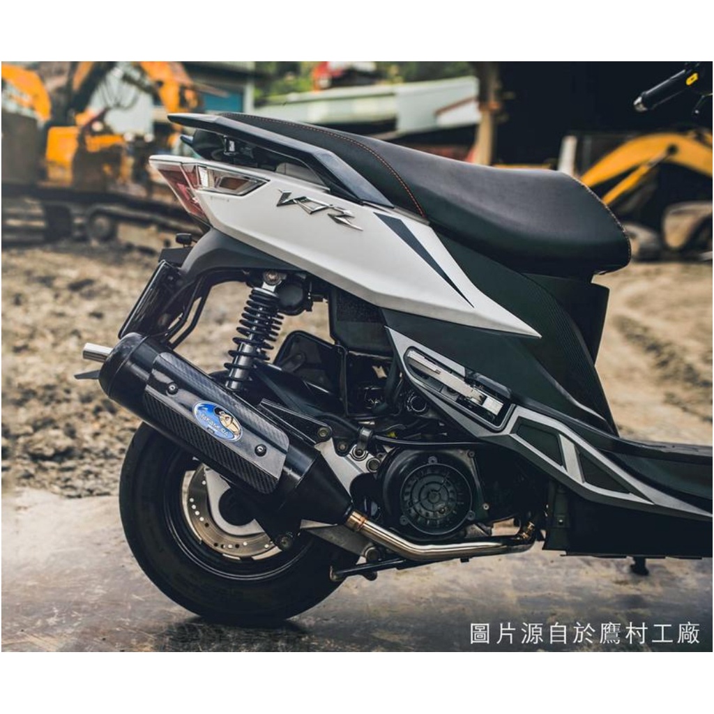 【Zoo Moto Workshop】-鷹村 TAKAMURA 基本黑鐵管 標配黑鋁護蓋 勁戰/BWS/JETS/六代戰