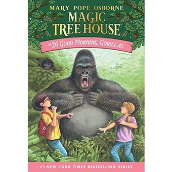 Magic Tree House #26: Good Morning, Gorillas (平裝本)/Mary Pope Osborne【三民網路書店】