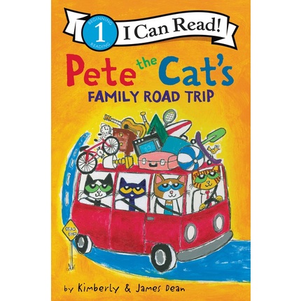 Pete the Cat's Family Road Trip (平裝本)/James Dean【禮筑外文書店】