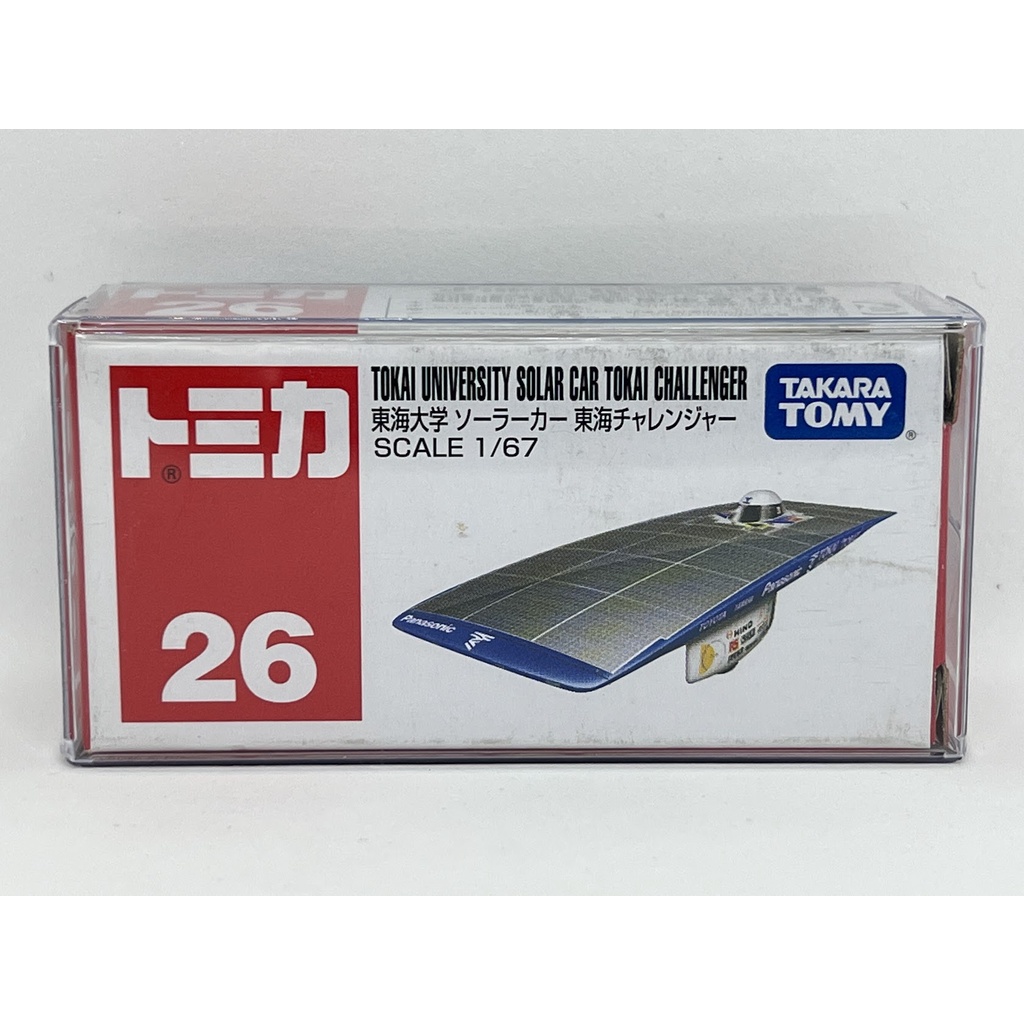 ～阿元～ Tomica NO.26 Tokai University Solar Car 多美小汽車 正版 贈收納膠盒