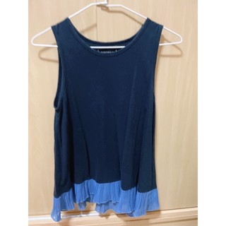 斷捨離區👚二手Abercrombie &fitch 藍色背心