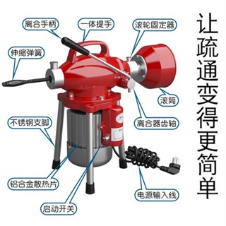 110V疏通器 水管疏通器 下水道疏通 馬桶疏通器 一砲通 通水管 馬桶水管疏通 通管器 通馬桶 通水管神器