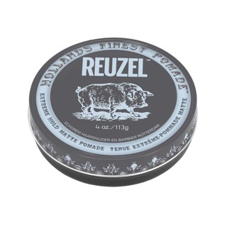 REUZEL 灰豬極強水泥級無光澤髮蠟 113g