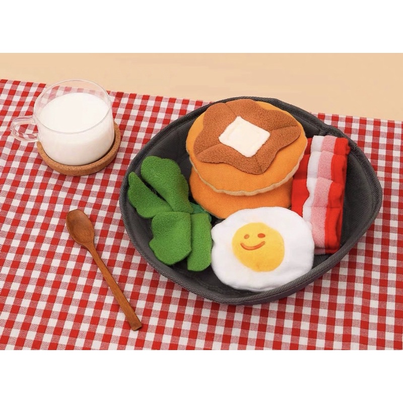 現貨韓國鬆餅早午餐 寵物嗅聞藏食玩具，故事繪本教學道具