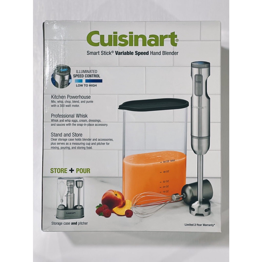 Cuisinart 美膳雅 手持式攪拌棒 HB-800PCTW