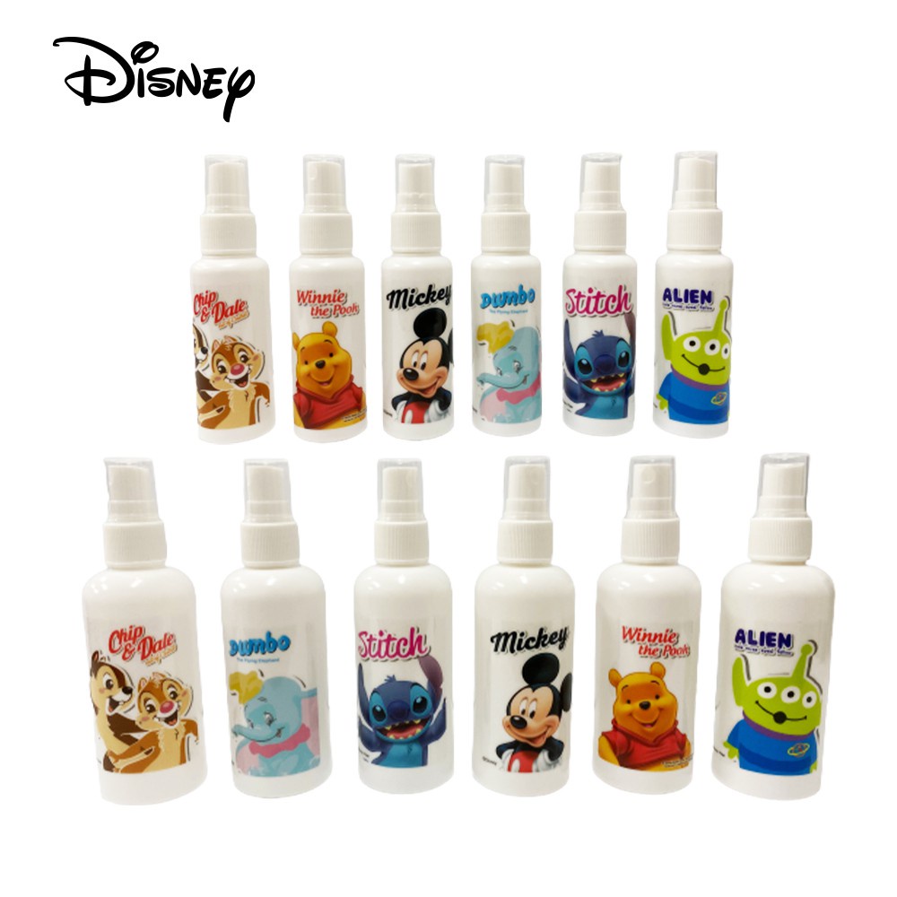 Disney  迪士尼 經典系列 50ml 100ml 噴瓶 分裝瓶 可裝酒精 【網狐家居】