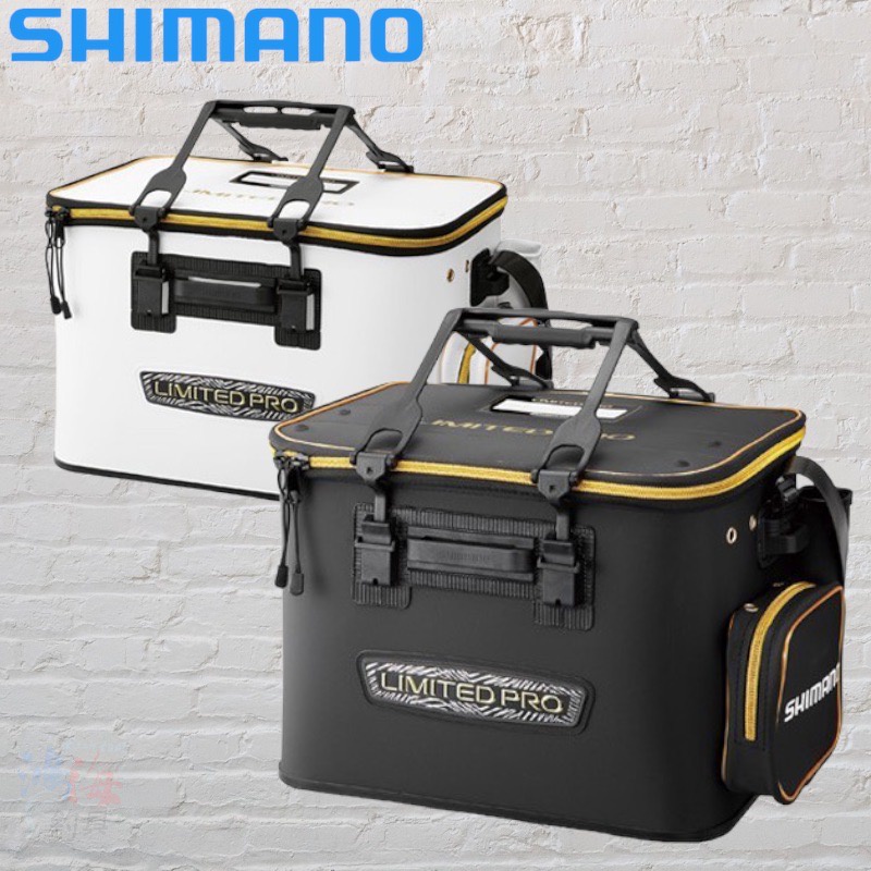 (中壢鴻海釣具)《SHIMANO》BK-121R活魚桶 45CM 活餌袋 A撒桶 置物袋 限宅配