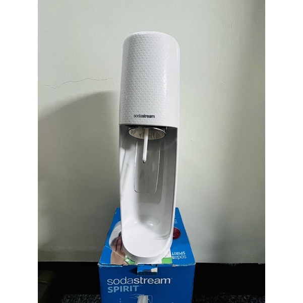 《二手便宜》Sodastream spirit 氣泡水機 白色