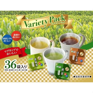 【現貨】日本 森半經典日本茶綜合三角茶包36入