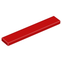 LEGO 樂高 紅色 1x6 平滑板 平板 Red 4113858 6636
