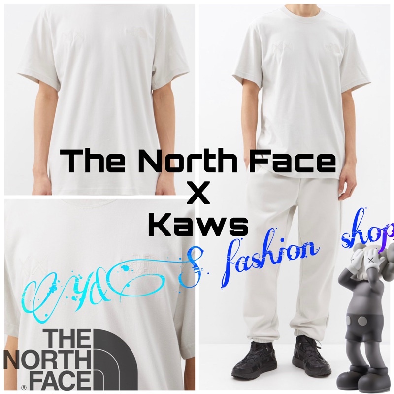 （Y&amp;S fashion)🇬🇧購買The north face kaws聯名款短T L號 現貨