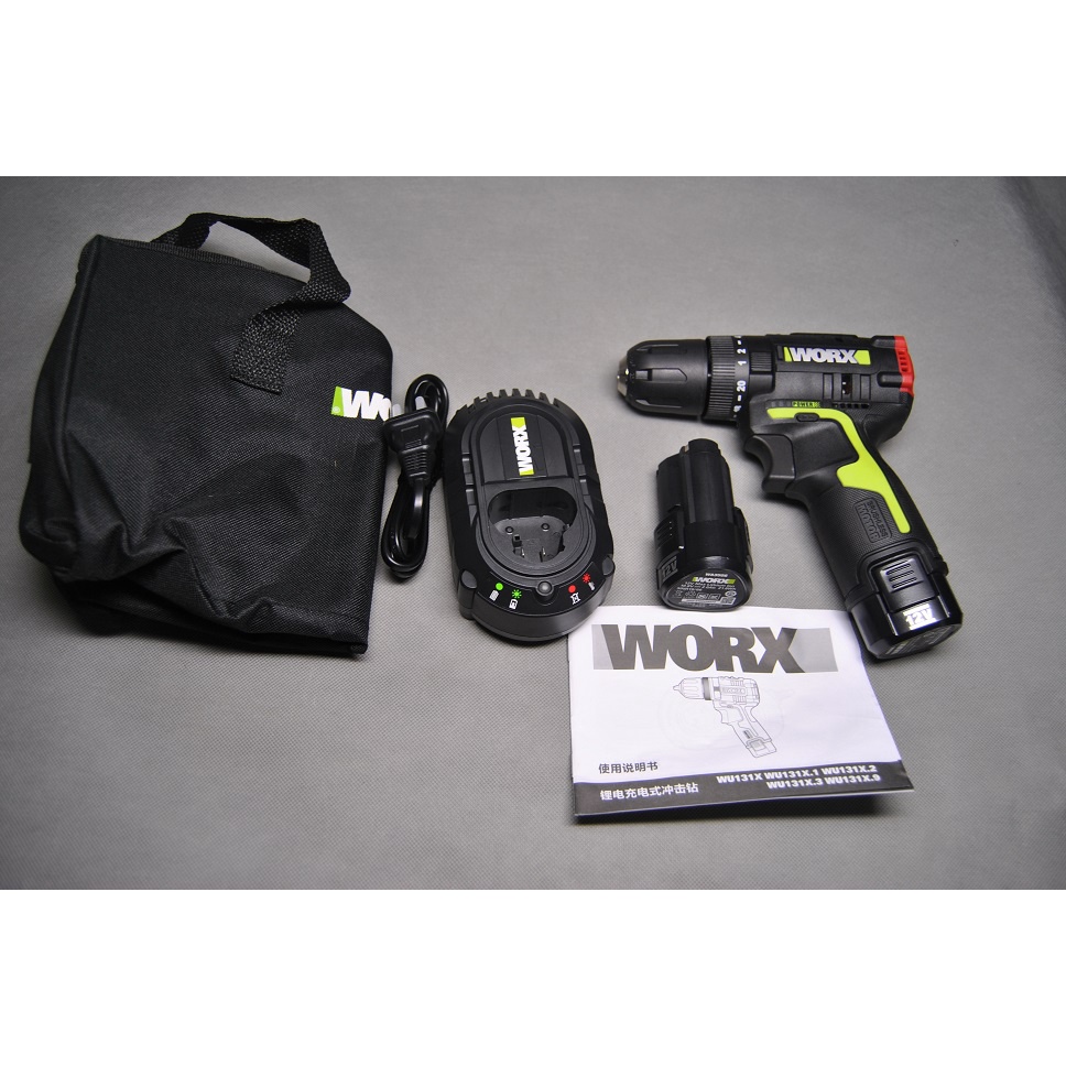 WORX 威克士鋰電衝擊鑽WU131X無刷12V充電式手電鑽WU130X電動螺絲起子螺絲刀,原裝正品，全新現貨