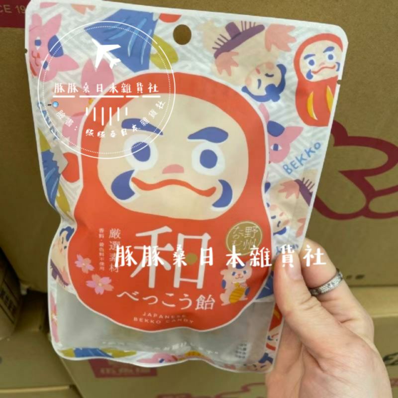 日本野州和べっこう飴  和風造型黃金糖