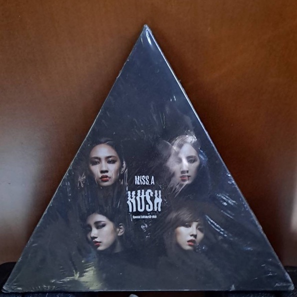 [全新包裝壓損]miss A - HUSH第二張韓文正規專輯豪華盤CD+DVD