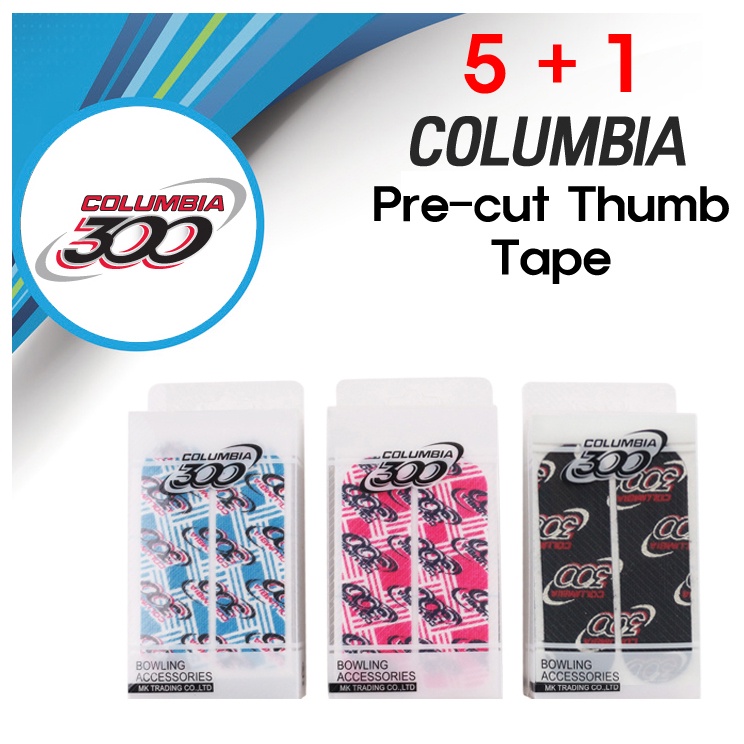 【買5送1】Columbia300 Bowling Pre-Cut Thumb Timing Tape保齡球預切拇(48