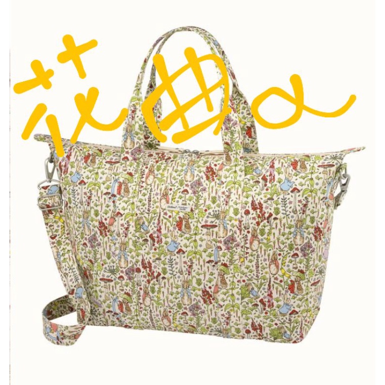 🐦英國Cath Kidston💗現貨在台限定120周年彼德兔Peter rabbit🍇花曲英國♫摺疊旅行袋書包束口糖果包