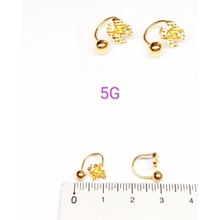 景福珠寶銀樓✨純金✨黃金耳環 5G 質感 轉珠 造型 耳環 複