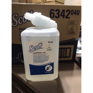 舒潔 【6342】可麗舒 食品等級無色無味泡沫洗手乳(1000ml×6瓶/箱)6342040