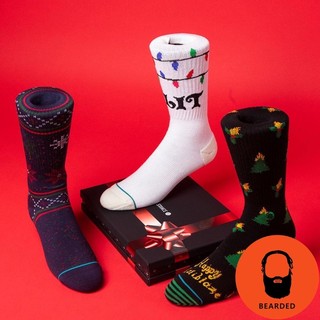 【 🇺🇸大鬍子美國襪子選品 】STANCE - ISLCS經典印花設計系列街頭休閒長襪