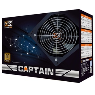 【XIGMATEK】富鈞 Captain 上尉 500W/600W (銅牌/80+/電源供應器/3年保)