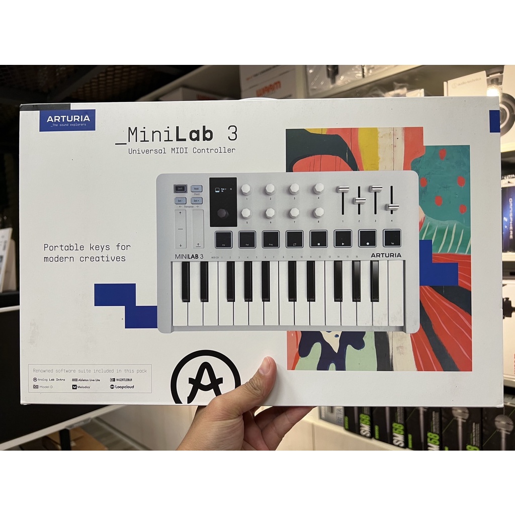 Arturia MiniLab 3，MiniLab MK3，主控鍵盤【帝米數位音樂】