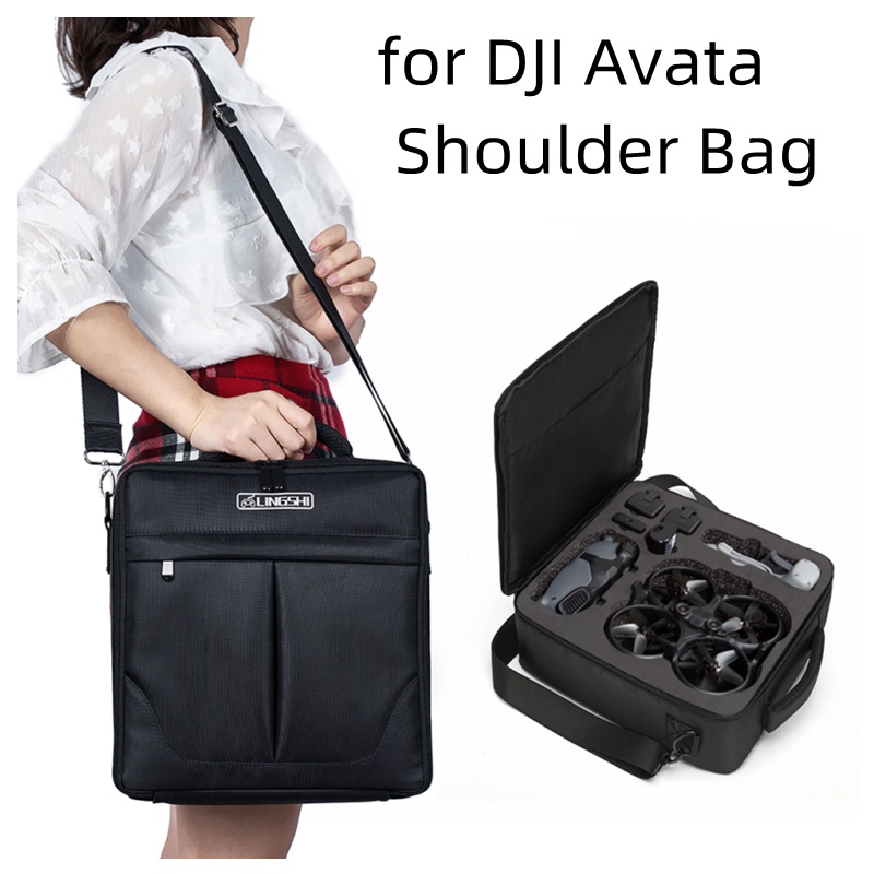 適用於 DJI Avata 收納袋單肩包手提箱配件背包便攜盒