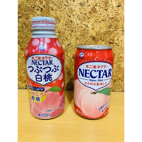 日本 不二家 FUJIYA白桃果肉果汁 白桃 蜜桃果汁 NECTAR 水蜜桃汁