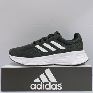 adidas GALAXY 6 M 男生 黑白色 舒適 透氣 輕量 緩震 運動 慢跑鞋 GW3848