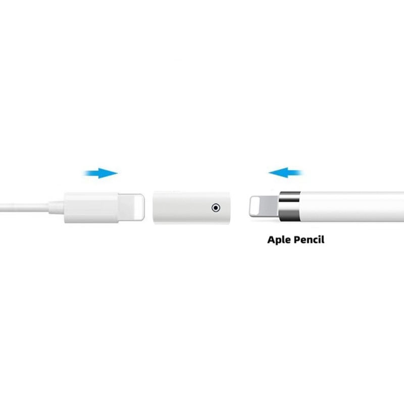 Utakee 充電適配器連接器適用於 Apple Pencil 1st Pro 1 件裝 iPencil 充電器適配器鉛