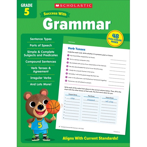 Scholastic Success with Grammar Grade 5/Scholastic Teaching Resources【三民網路書店】