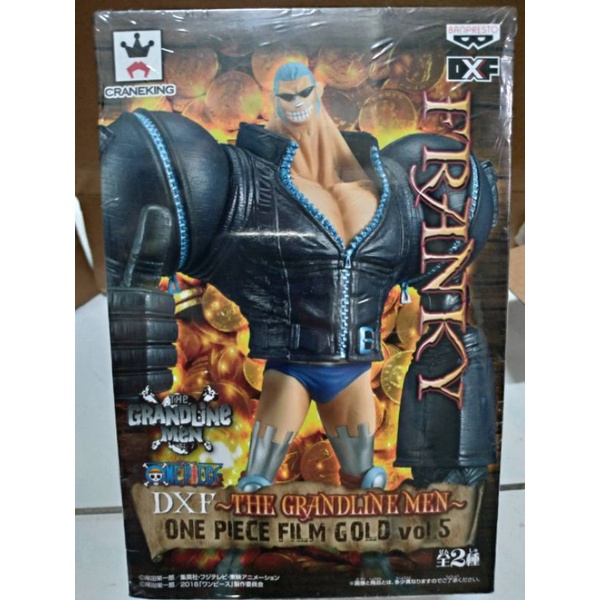 海賊 航海王 GRANDLINE MEN 弗朗基 ONE PIECE GOLD Vol.5 佛朗基 FRANKY 公仔
