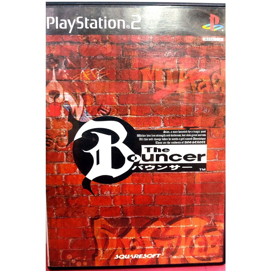 PS2日版遊戲片 THE BOUNCER 保鑣 -二手