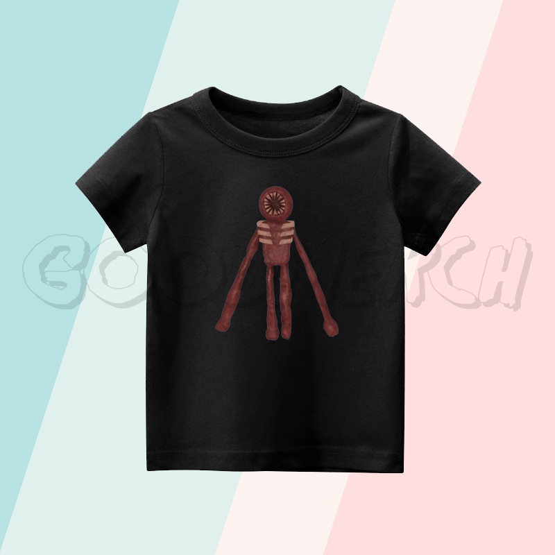 兒童 ROBLOX DOORS 人偶怪獸 T 恤