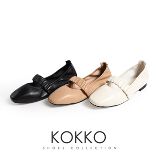 KOKKO柔軟手感綿羊皮芭蕾舞風加州鞋