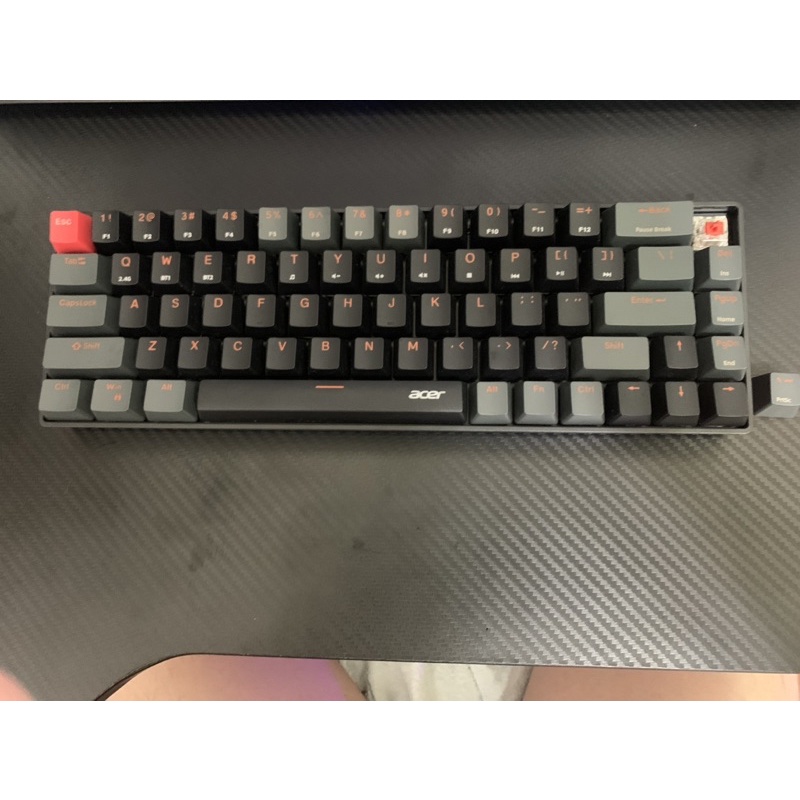 ACER OKR140 雙模機械鍵盤 紅軸